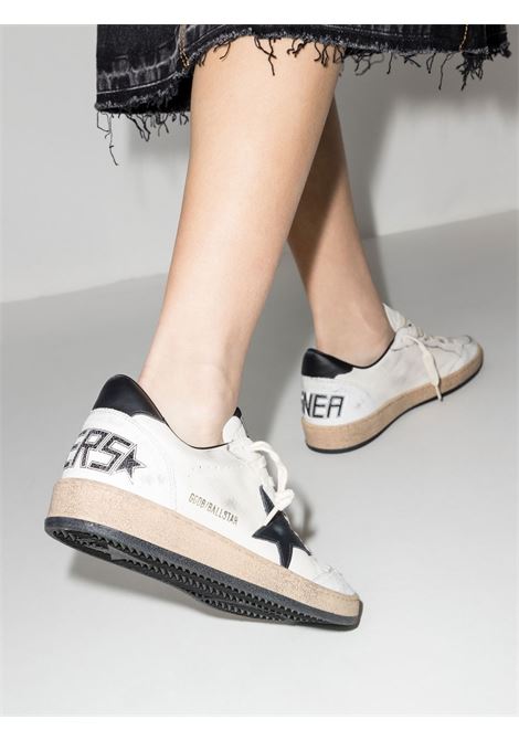 Sneakers Ball Star in bianco e nero Golden goose - donna GOLDEN GOOSE | GWF00117F00377110283